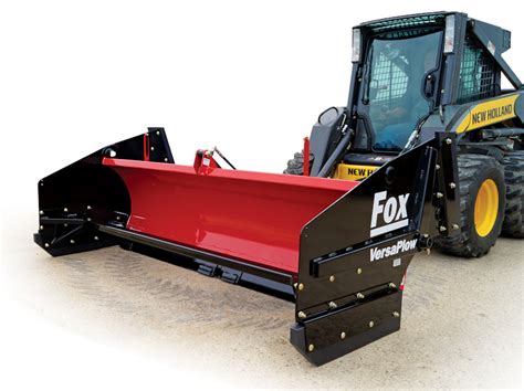 skid steer attachments snow plow|skid steer snow pusher attachment.